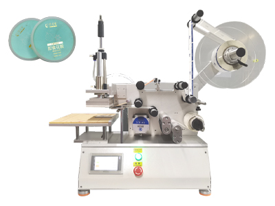 即食桃膠半自動(dòng)平面貼標(biāo)機(jī)